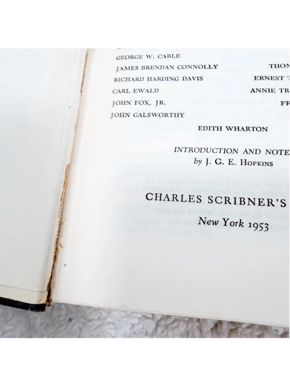 The Scribner Treasury 22 Classic Tales Hardcover Book 1953 Vintage Anthology